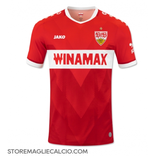 Stuttgart Maglia Gara Trasferta Repliche 2024-25 Maniche Corte Stuttgart Maglia Gara Trasferta Repliche 2024-25 Maniche Corte